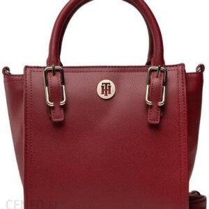 Tommy Hilfiger Torebka Honey Samll Tote AW0AW10449 Czerwony